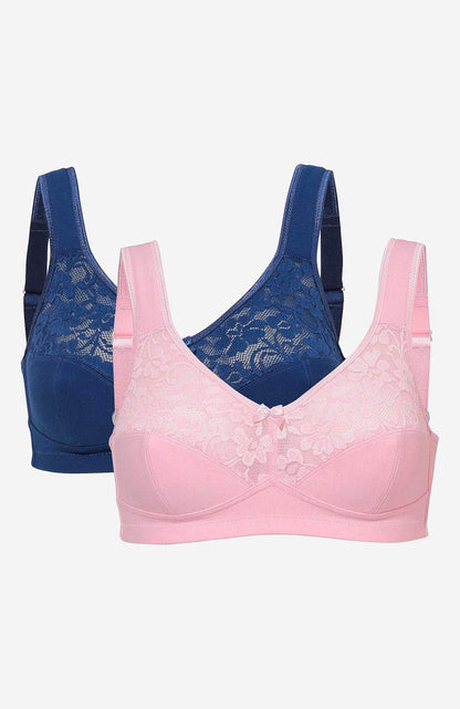 Bygellös mjuk-bh Anna 2-pack