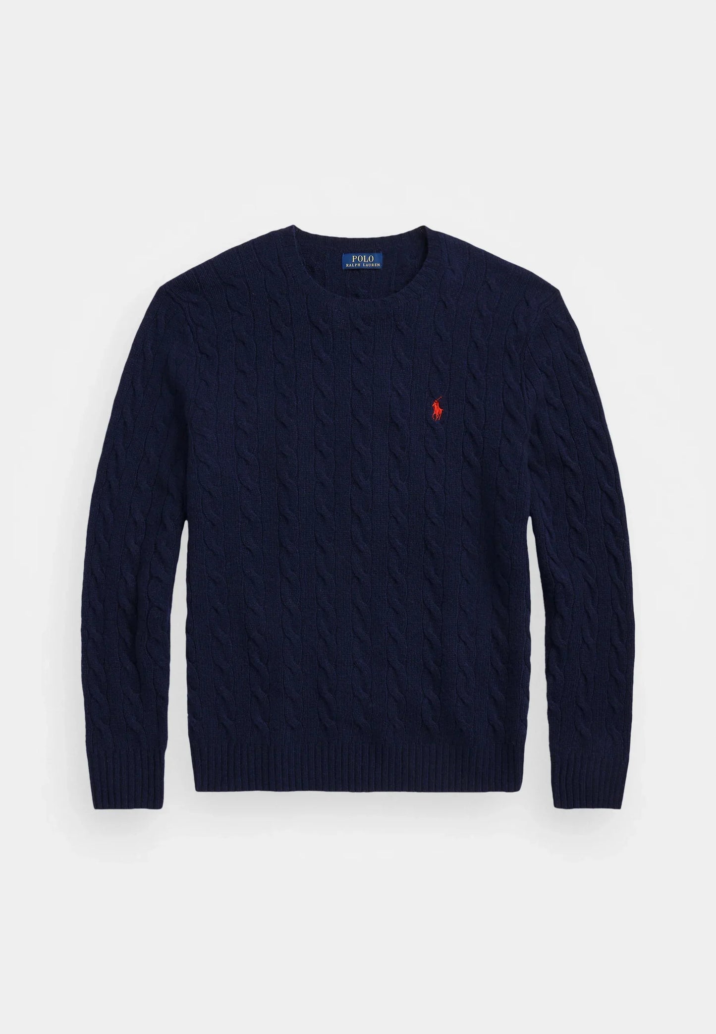 Ralph Lauren Cable-Knit Crew-Neck